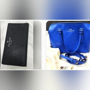 Coach Bag & Kate Spade Wallet